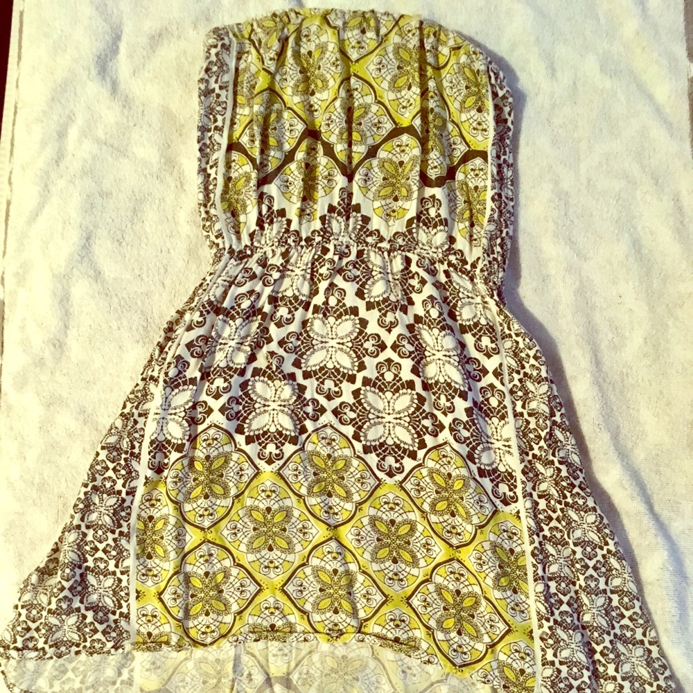 O’Neill strapless dress